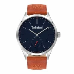 Mens Timberland Brown/Silver Watch - TBL16012JY01