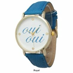Womens Olivia Pratt Oui Oui Leather Strap Watch - 13445 9 Womens Olivia Pratt Oui Oui Leather Strap Watch - 13445 -leather watch shop c869fb4f 1e5b 455b 859b 09a4e4bfd798