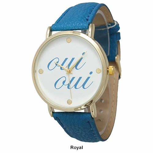 Womens Olivia Pratt Oui Oui Leather Strap Watch - 13445 6 Womens Olivia Pratt Oui Oui Leather Strap Watch - 13445 - Image 4