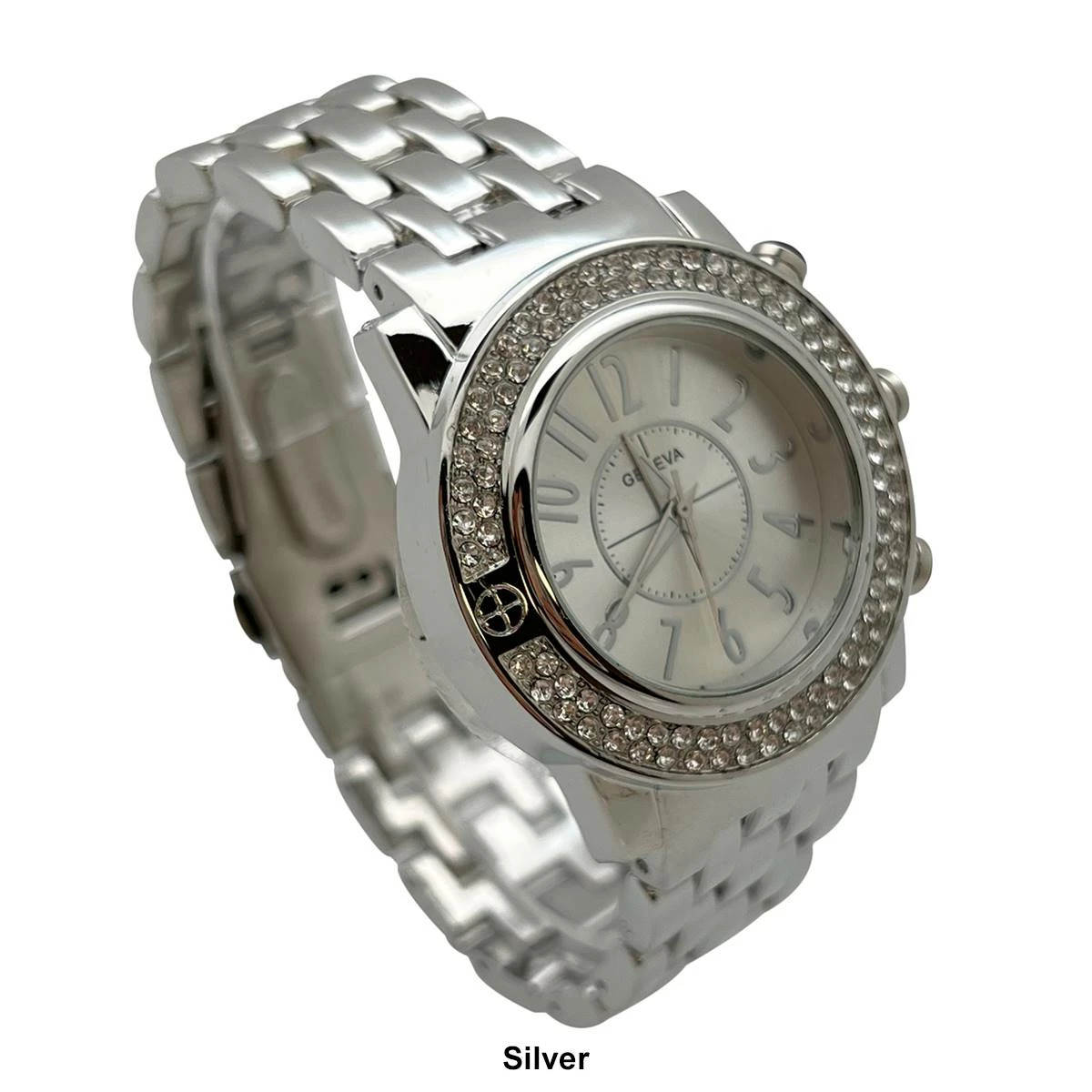 Olivia Pratt™ Chunky Rhinestones Bezel & Bold Watch -15126 7 Olivia Pratt™ Chunky Rhinestones Bezel & Bold Watch -15126 - Image 5