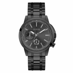Mens Guess Watches® Black Case Stainless Steel Watch - GW0490G3