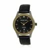 Mens Geoffrey Beene® Gunmetal/Gold/Black Diamond Watch-GB8122GUGD -leather watch shop cc13c5d9 fcfe 4001 8921 b3af84baf721