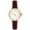 Womens Gold-Tone White Mother Of Pearl Dial Watch - 9406G-07-E10 -leather watch shop d057afcb a4ac 4aea af86 aae55ef2fd1f