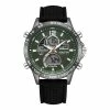 Mens Kenneth Cole® Reaction™ Black/Green Watch - KRWGP2189004 -leather watch shop d0b44797 ae34 4869 8730 af12d8c8f5dc