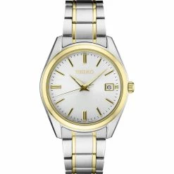 Mens Seiko Essentials Two-Tone Stainless Steel Watch - SUR312