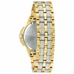 Mens Bulova Crystal Accent Bracelet Watch - 98C126 7 Mens Bulova Crystal Accent Bracelet Watch - 98C126 -leather watch shop d26d622d b1b6 45c1 997e 1fceb11b0352