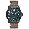 Mens Citizen® Eco-Drive Ion Plated Watch - BM8478-01L -leather watch shop d3618b90 758b 4a31 8505 d5cbdcbc5f34