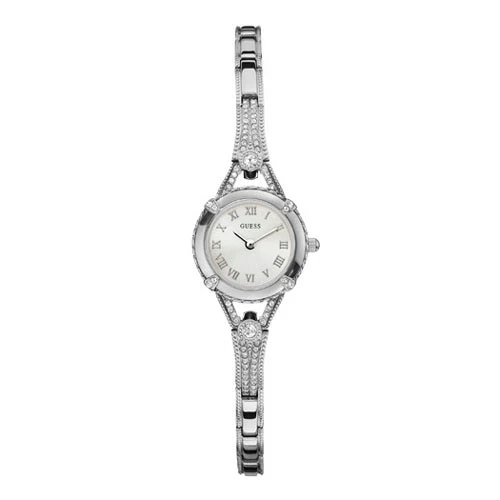 Guess Silver-Tone Petite Watch - U0135L1 3 Guess Silver-Tone Petite Watch - U0135L1