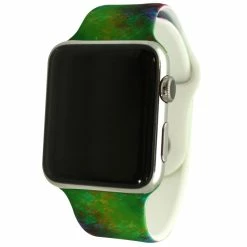 Olivia Pratt™ Apple Watch Band - 8844-GREENBLUETIEDYE -leather watch shop d9b71be3 ce16 419c a1bb 8d879188c662