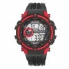 Mens Armitron Digital Chronograph Sport Watch - 40-8384RED -leather watch shop da420b4b 3729 4a33 b439 5e9a13b7771c