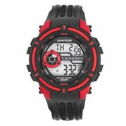 Mens Armitron Digital Chronograph Sport Watch - 40-8384RED