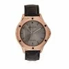 Mens Sean John Genuine Black Diamond Screw Bezel Watch SJB0002RG -leather watch shop daaeb587 bb31 4674 a8cb a7faf04e89c3