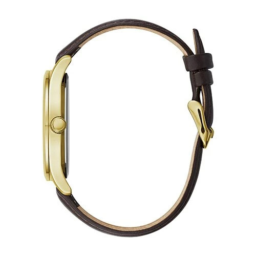 Mens Caravelle Brown Leather Easy Reader Watch - 44B116 4 Mens Caravelle Brown Leather Easy Reader Watch - 44B116 - Image 2