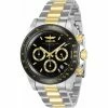 Mens Invicta Speedway Watch - 36743 -leather watch shop e07b6ace 50fa 49af 92e0 7d01c2f11b9a