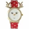 Olivia Pratt Holiday Antler Watch - 15108RED 2 Olivia Pratt Holiday Antler Watch - 15108RED -leather watch shop e5193fb8 2490 4a2a 919e 8d6b3ed6f4f7