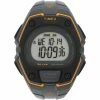 Mens Timex® Grey/Black/Orange IRONMAN® Sports Watch - TW5M48500JT -leather watch shop f1219d61 f532 4066 9343 92c3cd36ade6