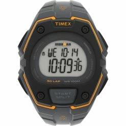 Mens Timex® Grey/Black/Orange IRONMAN® Sports Watch - TW5M48500JT