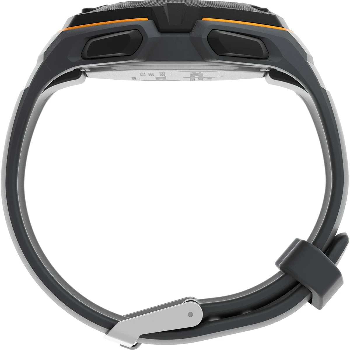 Mens Timex® Grey/Black/Orange IRONMAN® Sports Watch - TW5M48500JT 4 Mens Timex® Grey/Black/Orange IRONMAN® Sports Watch - TW5M48500JT - Image 2