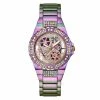 Guess Light Violet/Rose Gold-Tone Watch - GW0302L3