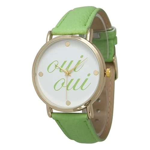 Womens Olivia Pratt Oui Oui Leather Strap Watch - 13445 3 Womens Olivia Pratt Oui Oui Leather Strap Watch - 13445