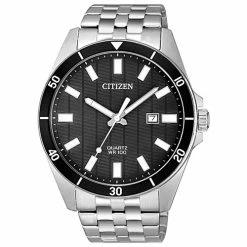 Mens Citizen® Quartz Silver Watch - BI5050-54E