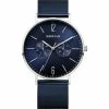 Mens BERING Blue Bracelet & Dial Watch - 14240-303 -leather watch shop f87cedb9 8846 4f98 aeee 6656a818af85