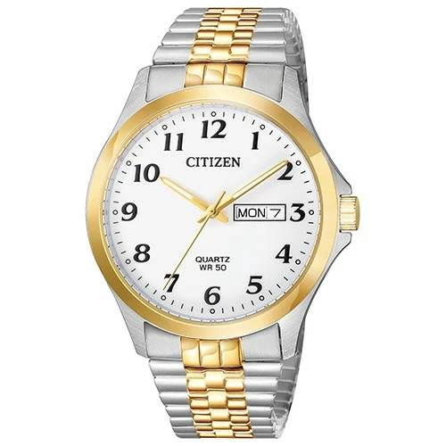 Mens Citizen® Quartz Two-Tone Watch - BF5004-93A 2 Mens Citizen® Quartz Two-Tone Watch - BF5004-93A