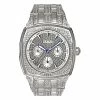 Mens Bulova Crystal Accent Chrono Bracelet Watch - 96C002 2 Mens Bulova Crystal Accent Chrono Bracelet Watch - 96C002 -leather watch shop fd7d537a ebfb 409f af8e d7048991e020